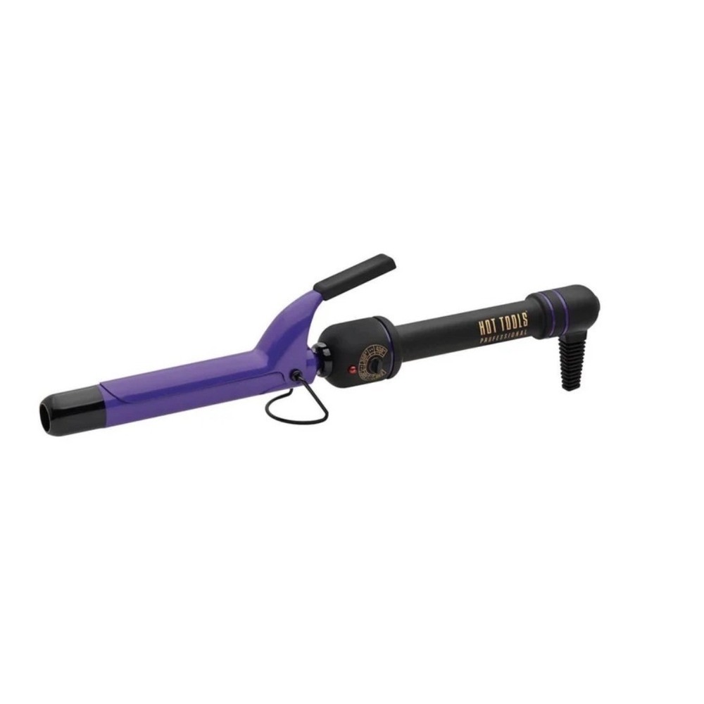 Hot Tools Professional Curling Iron Purple Excellent Ceramic 1.25 In